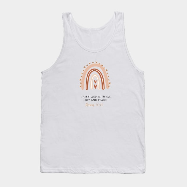 Joy and peace Tank Top by Mission Bear